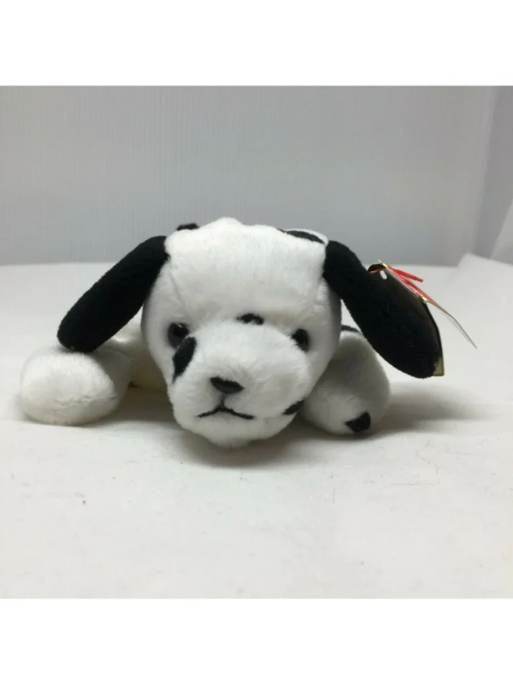 Ty Beanie Baby Dotty Dog Plush Stuffed Animal Retired With Tag October 17 1996